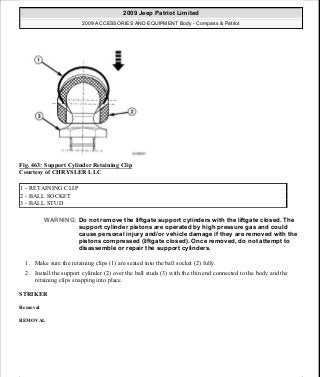 Manuales de reparaciones jeep compass y patriot limited 2007-2009