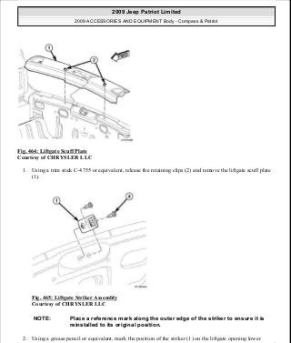 Manuales de reparaciones jeep compass y patriot limited 2007-2009