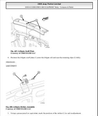 Manuales de reparaciones jeep compass y patriot limited 2007-2009