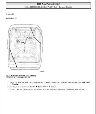 Manuales de reparaciones jeep compass y patriot limited 2007-2009
