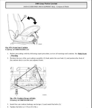 Manuales de reparaciones jeep compass y patriot limited 2007-2009