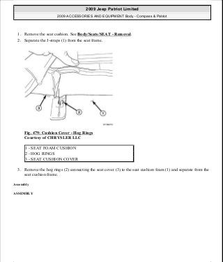 Manuales de reparaciones jeep compass y patriot limited 2007-2009