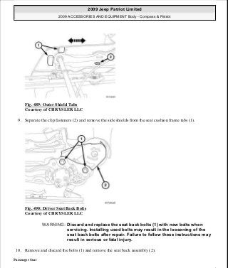 Manuales de reparaciones jeep compass y patriot limited 2007-2009