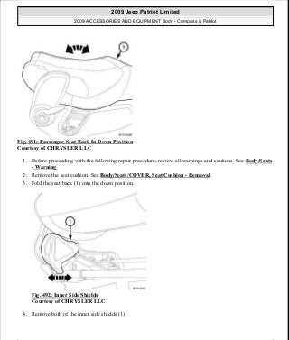Manuales de reparaciones jeep compass y patriot limited 2007-2009