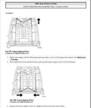 Manuales de reparaciones jeep compass y patriot limited 2007-2009