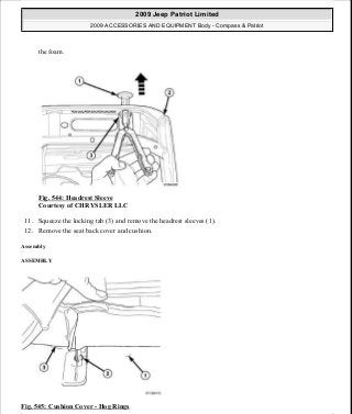 Manuales de reparaciones jeep compass y patriot limited 2007-2009