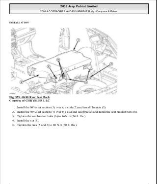Manuales de reparaciones jeep compass y patriot limited 2007-2009