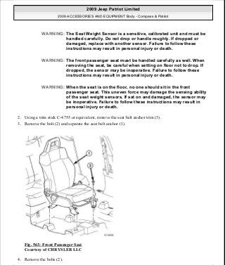 Manuales de reparaciones jeep compass y patriot limited 2007-2009