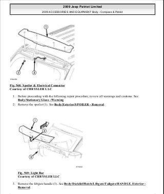 Manuales de reparaciones jeep compass y patriot limited 2007-2009