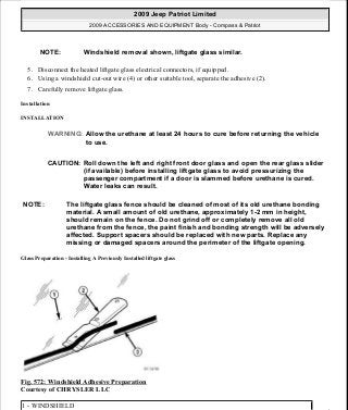 Manuales de reparaciones jeep compass y patriot limited 2007-2009