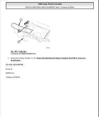 Manuales de reparaciones jeep compass y patriot limited 2007-2009