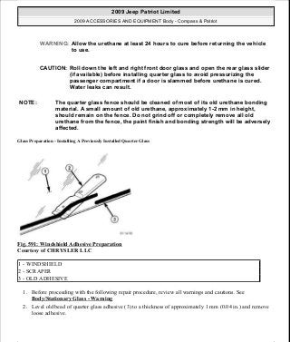 Manuales de reparaciones jeep compass y patriot limited 2007-2009