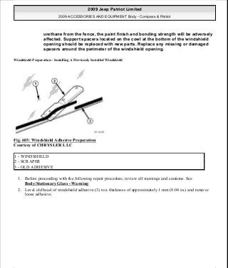 Manuales de reparaciones jeep compass y patriot limited 2007-2009