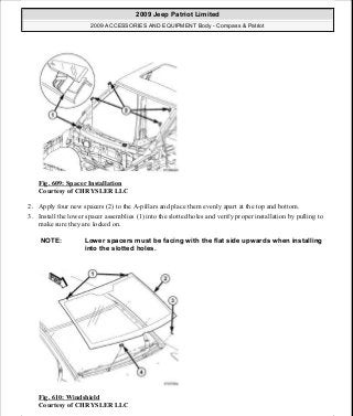 Manuales de reparaciones jeep compass y patriot limited 2007-2009