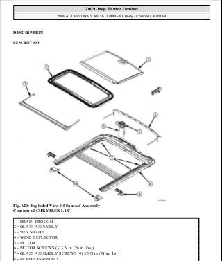 Manuales de reparaciones jeep compass y patriot limited 2007-2009