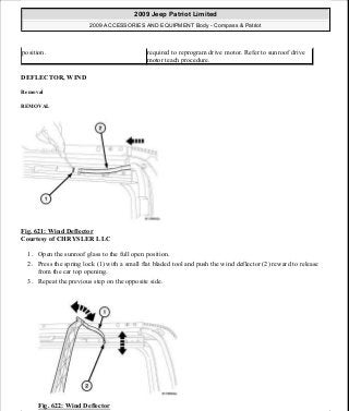 Manuales de reparaciones jeep compass y patriot limited 2007-2009