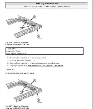 Manuales de reparaciones jeep compass y patriot limited 2007-2009