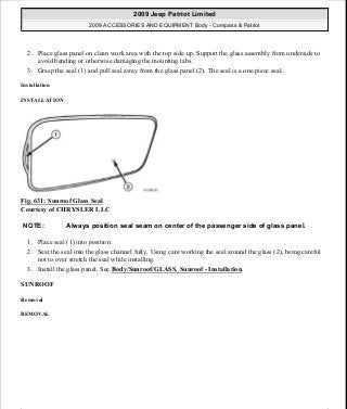 Manuales de reparaciones jeep compass y patriot limited 2007-2009