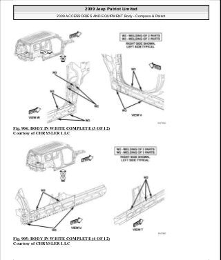 Manuales de reparaciones jeep compass y patriot limited 2007-2009