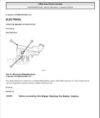 Manuales de reparaciones jeep compass y patriot limited 2007-2009