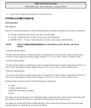 Manuales de reparaciones jeep compass y patriot limited 2007-2009
