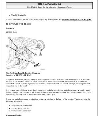 Manuales de reparaciones jeep compass y patriot limited 2007-2009
