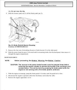 Manuales de reparaciones jeep compass y patriot limited 2007-2009
