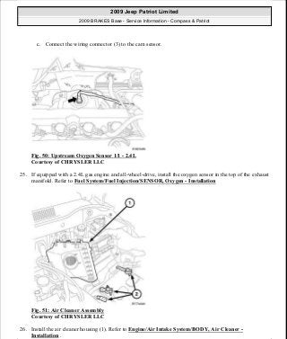 Manuales de reparaciones jeep compass y patriot limited 2007-2009