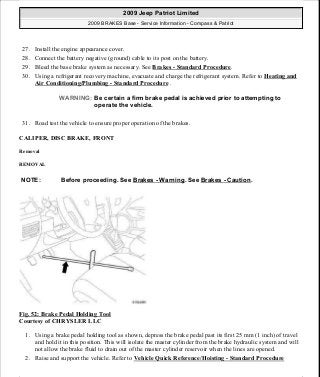 Manuales de reparaciones jeep compass y patriot limited 2007-2009