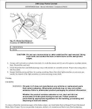 Manuales de reparaciones jeep compass y patriot limited 2007-2009