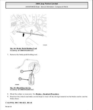 Manuales de reparaciones jeep compass y patriot limited 2007-2009