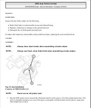 Manuales de reparaciones jeep compass y patriot limited 2007-2009