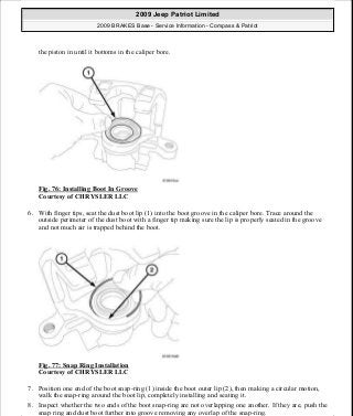 Manuales de reparaciones jeep compass y patriot limited 2007-2009