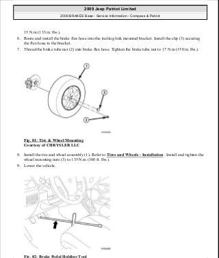 Manuales de reparaciones jeep compass y patriot limited 2007-2009