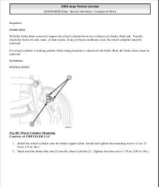 Manuales de reparaciones jeep compass y patriot limited 2007-2009