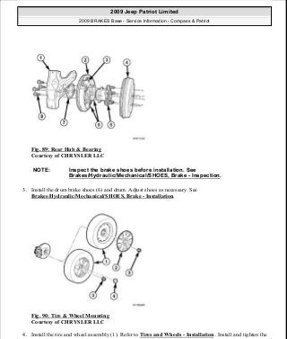 Manuales de reparaciones jeep compass y patriot limited 2007-2009