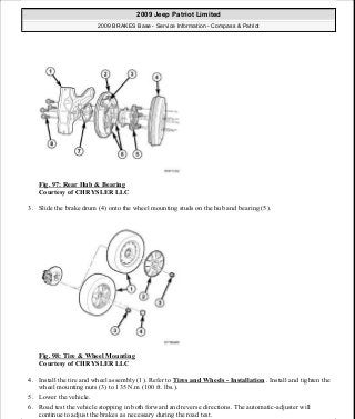 Manuales de reparaciones jeep compass y patriot limited 2007-2009