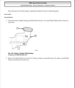 Manuales de reparaciones jeep compass y patriot limited 2007-2009
