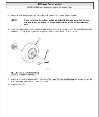 Manuales de reparaciones jeep compass y patriot limited 2007-2009