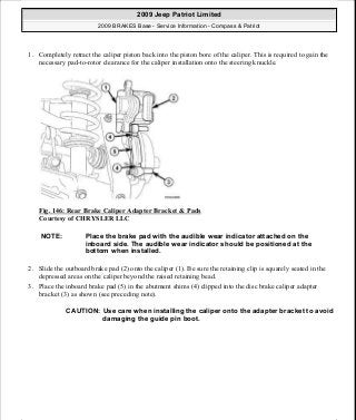 Manuales de reparaciones jeep compass y patriot limited 2007-2009