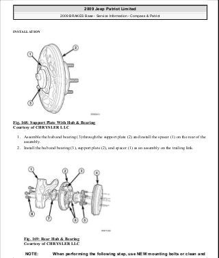 Manuales de reparaciones jeep compass y patriot limited 2007-2009