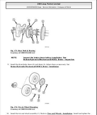 Manuales de reparaciones jeep compass y patriot limited 2007-2009