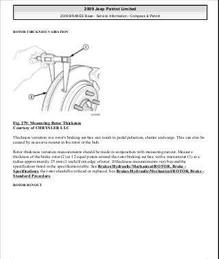 Manuales de reparaciones jeep compass y patriot limited 2007-2009