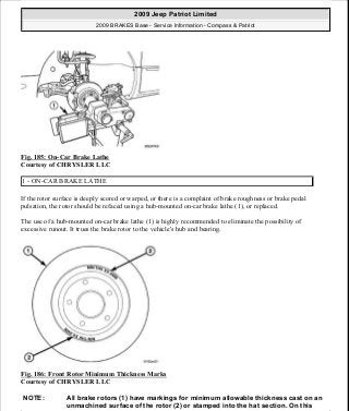 Manuales de reparaciones jeep compass y patriot limited 2007-2009