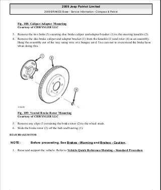 Manuales de reparaciones jeep compass y patriot limited 2007-2009