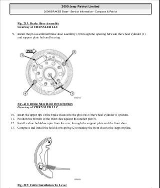 Manuales de reparaciones jeep compass y patriot limited 2007-2009