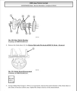 Manuales de reparaciones jeep compass y patriot limited 2007-2009