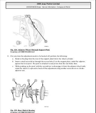 Manuales de reparaciones jeep compass y patriot limited 2007-2009