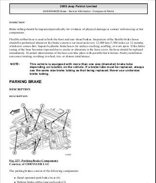Manuales de reparaciones jeep compass y patriot limited 2007-2009