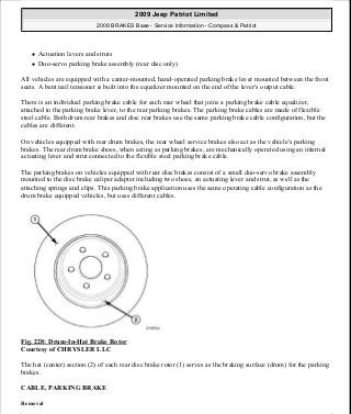 Manuales de reparaciones jeep compass y patriot limited 2007-2009